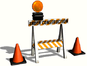 Graphic of construction blockade